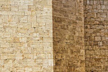 San quirico kilise duvar taş arka plan