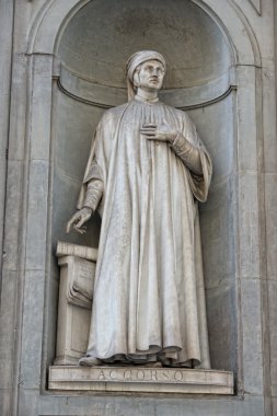 Floransa uffizi heykel accorso