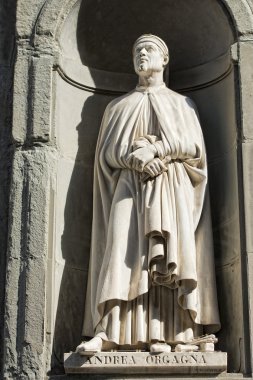 Floransa uffizi heykel andrea orgagna