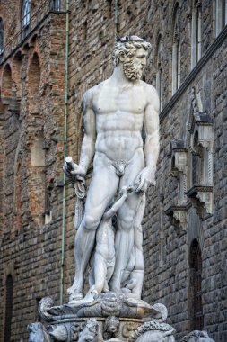 Floransa piazza della signoria heykeli