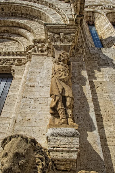 San quirico kyrkliga detalj — Stockfoto