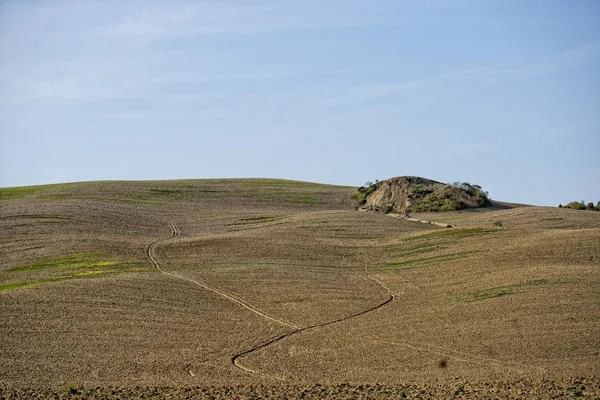 Toskana hills peyzaj — Stok fotoğraf