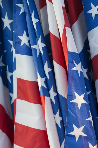 American flag waving — Stock Photo, Image