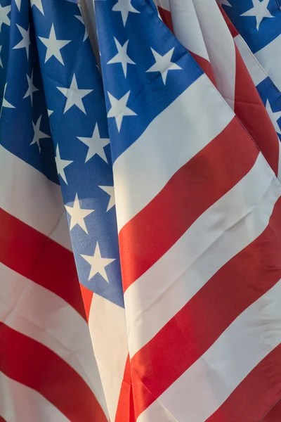 American flag waving — Stock Photo, Image