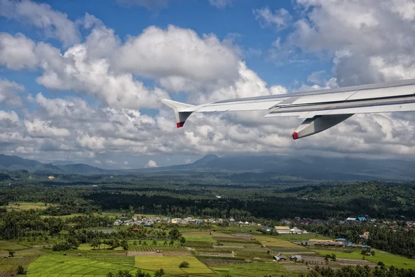 Indonésia Sulawesi Manado Area Vista aérea — Fotografia de Stock