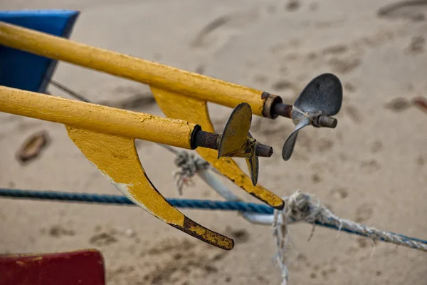渔夫船螺旋桨 — 图库照片