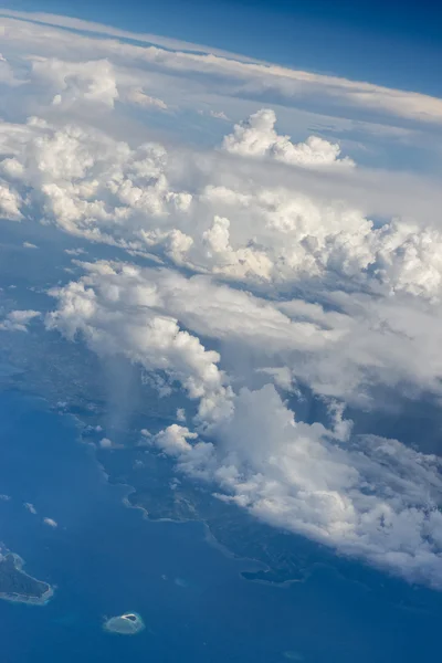 Indonesia Sulawesi Manado Area Aerial view — Stock Photo, Image