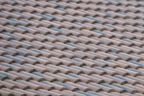 Italian shingle roof — Stock Photo, Image