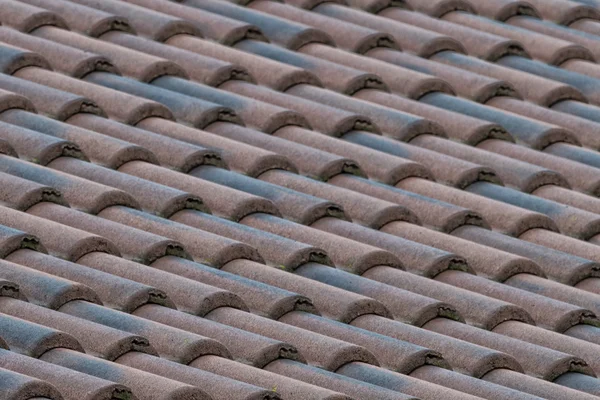 Italian shingle roof — Stock Photo, Image