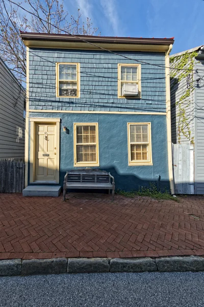 Annapolis Maryland casas históricas — Fotografia de Stock