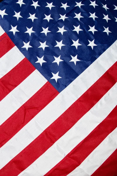 ABD Amerikan bayrağı yıldızlar ve çizgiler detay — Stok fotoğraf