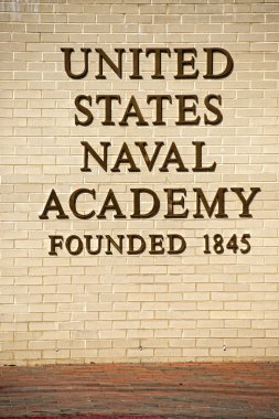 Annapolis ABD Deniz Harp Okulu işareti