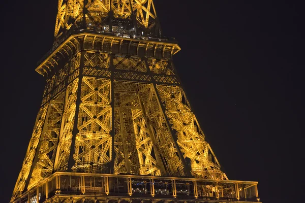 Tour Eiffel bei Nacht — Stockfoto