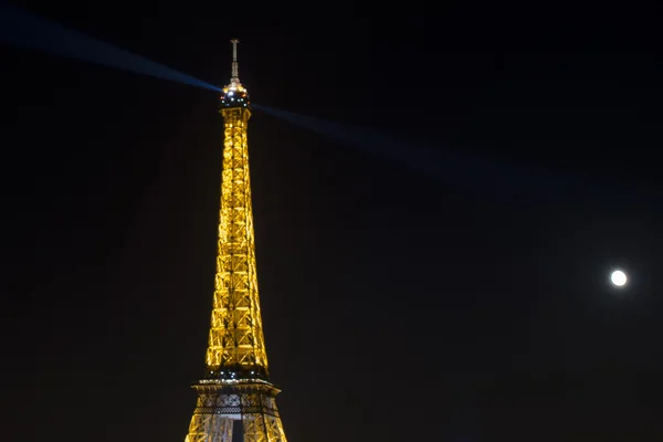 Tour eiffel w nocy — Zdjęcie stockowe