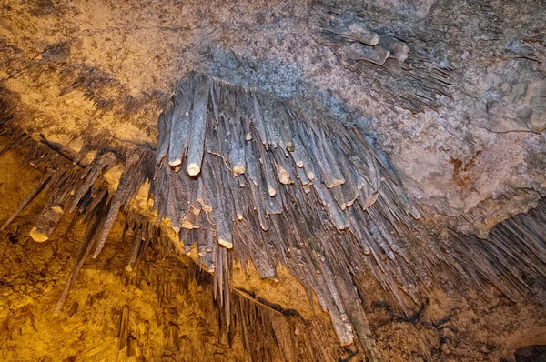 Cave stalactites — Stock Photo, Image