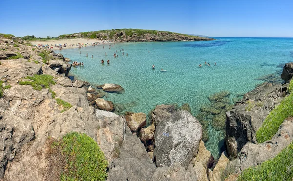Calamosche praia na Sicília Itália — Fotografia de Stock
