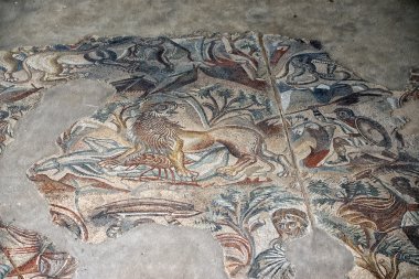 Roma döşeme mozaiği