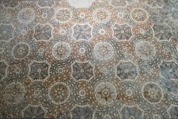 Piso romano mosaico — Fotografia de Stock