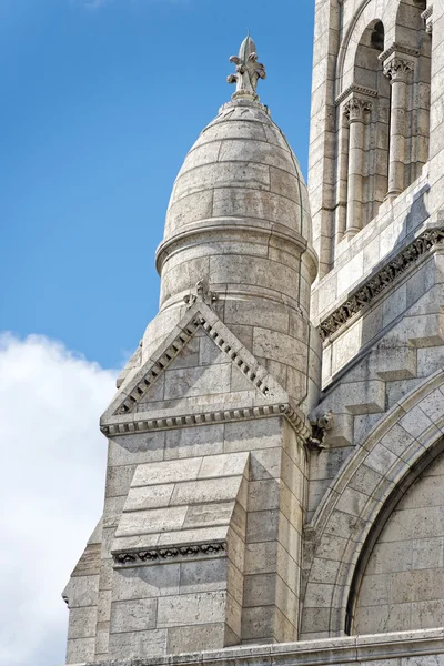 巴黎蒙马特尔大教堂细节 — 图库照片
