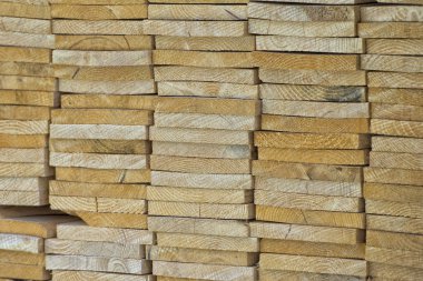 Ahşap tahta yığını