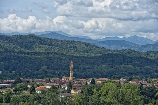 Wieś kraju we Włoszech — Stockfoto