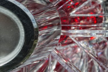 Prizmatik plastik arka plan