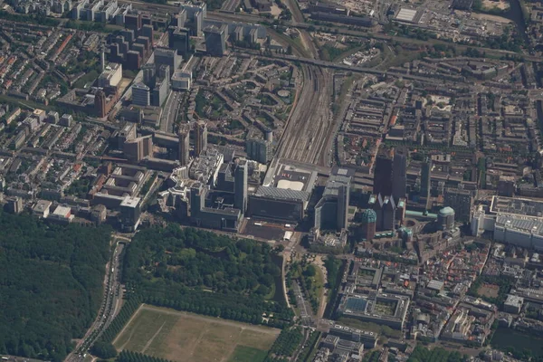 Den Haag Holland Netherlands Aerial Panorama Landscape — Stock Photo, Image