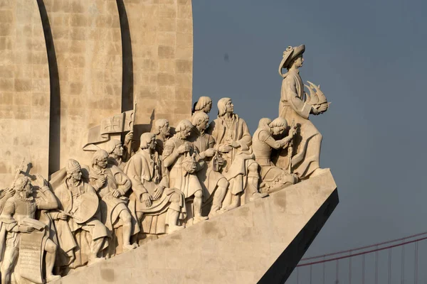 Fyndmonumentet Från Lissabon Vid Flodutsikten — Stockfoto