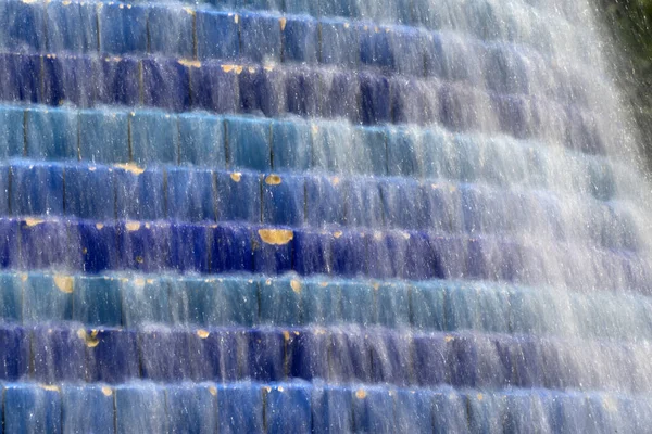 Agua Fuente Mosaico Azulejos Detalle Lisboa Expo — Foto de Stock