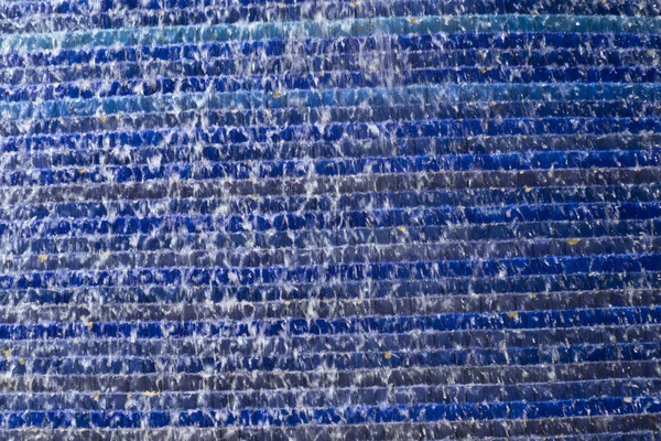 リスボンエキスポのタイルモザイク噴水の水の詳細 — ストック写真