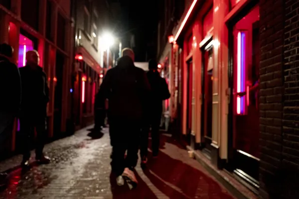 Амстердам Ред Лайт — стоковое фото