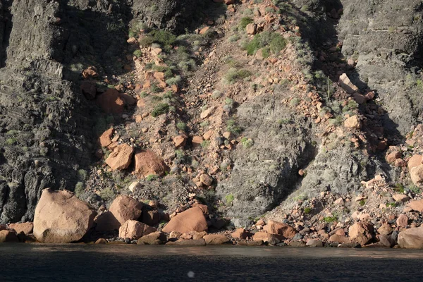 Baja California Sur Cortez Mar Rocas Detalle — Foto de Stock