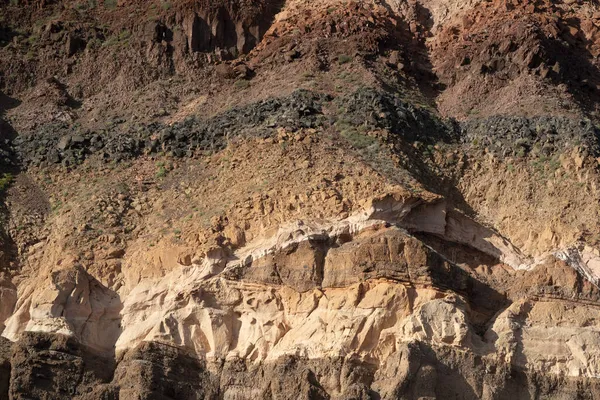 Baja California Sur Cortez Moře Skály Detail — Stock fotografie