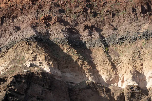 Baja California Sur Cortez Moře Skály Detail — Stock fotografie