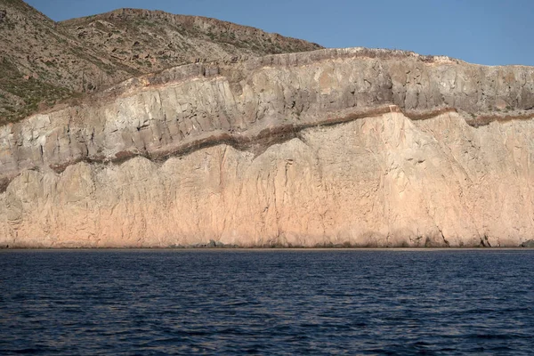 Baja California Sur Cortez Morze Skały Szczegół — Zdjęcie stockowe
