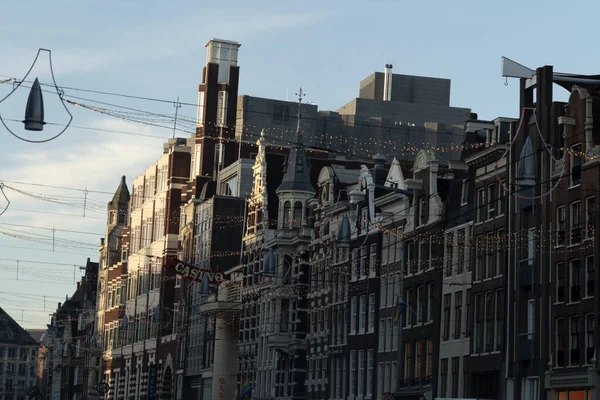 アムステルダム市内中心部の建物の詳細都市 — ストック写真
