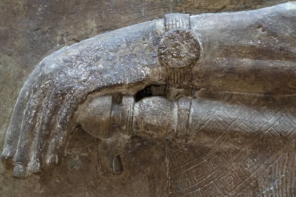 Babylonia Asur Antik Mezopotamya Heykel — Stok fotoğraf