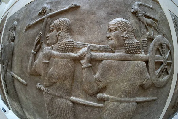 Oude Babylonia Assyria Sculptuur Uit Mesopotamië — Stockfoto