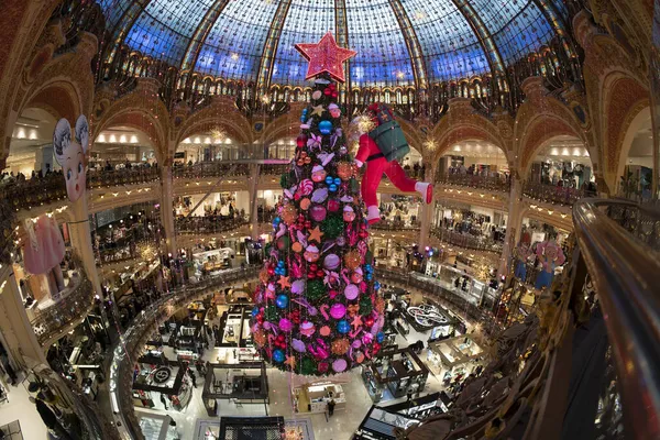 Párizs Franciaország November 2021 Minden Évben November Közepétől Egy Hatalmas — Stock Fotó