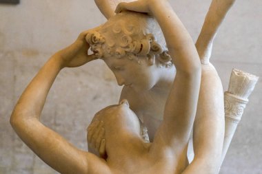 Aşk ve ruh Mermer heykel