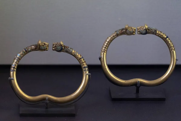 Παλιά Ιρανική Περσική Λεπτομέρεια Κοσμήματα Από Κοντά — Φωτογραφία Αρχείου