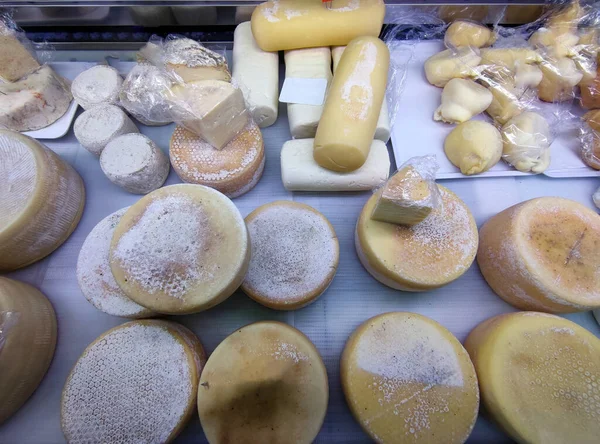 Fromage Italien Bio Fait Main Marché — Photo