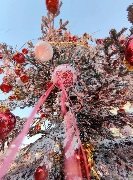 Menton Frankrike December 2021 Santa Clais Village Öppet För Jul — Stockfoto