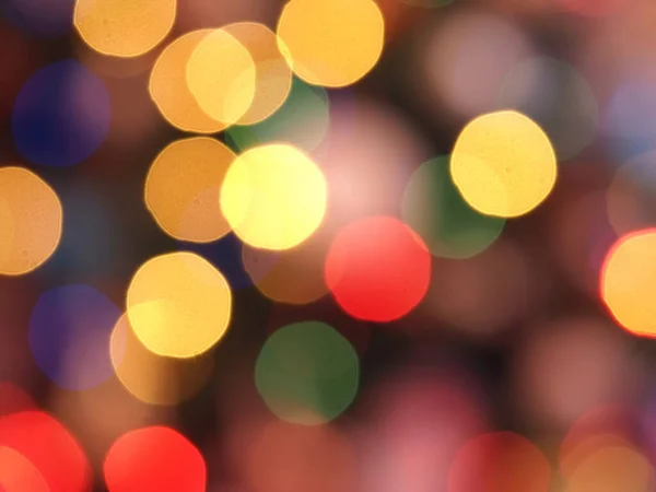Natal Árvore Luzes Borrão Fundo Textura — Fotografia de Stock