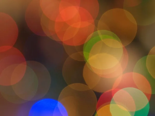 Christmas Tree Lights Blur Background Texture — Stockfoto