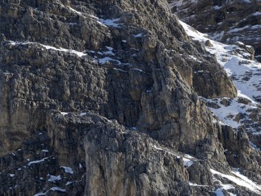 dolomites snow panorama val badia armentara hill