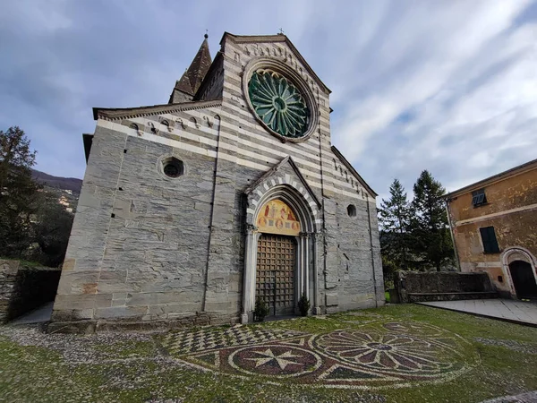 意大利拉瓦格纳Fieschi教堂 — 图库照片