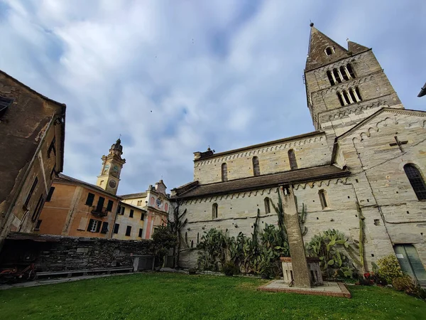 Fieschi Kerk Basiliek Lavagna Italië — Stockfoto