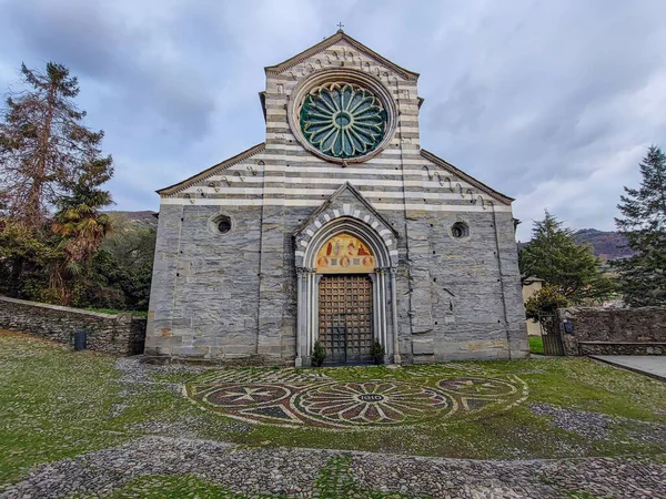 Lavagna Talya Daki Fieschi Kilisesi Bazilikası — Stok fotoğraf