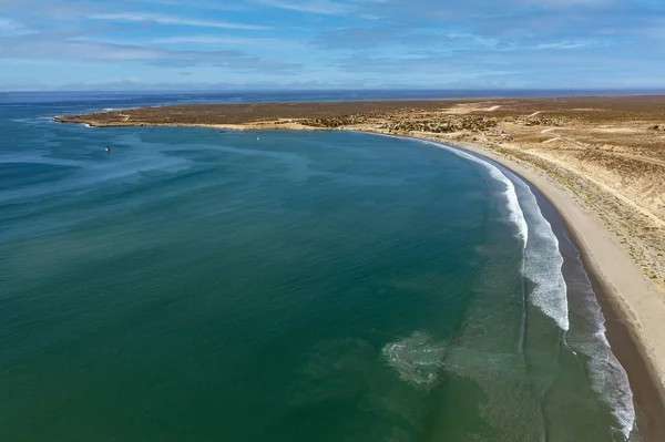 Scorpion Bay San Juanico Baja California Sur Mexiko Letecké Panorama — Stock fotografie